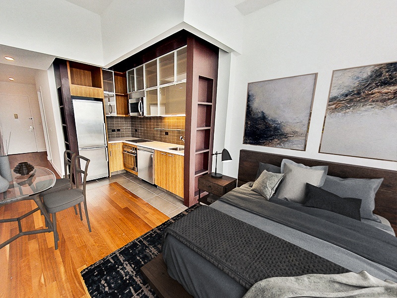 NYC luxury apartment interior